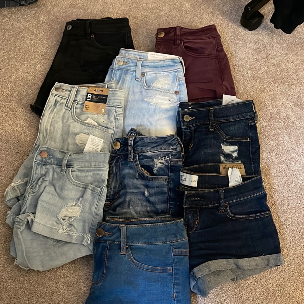 Hollister and American Eagle short haul!